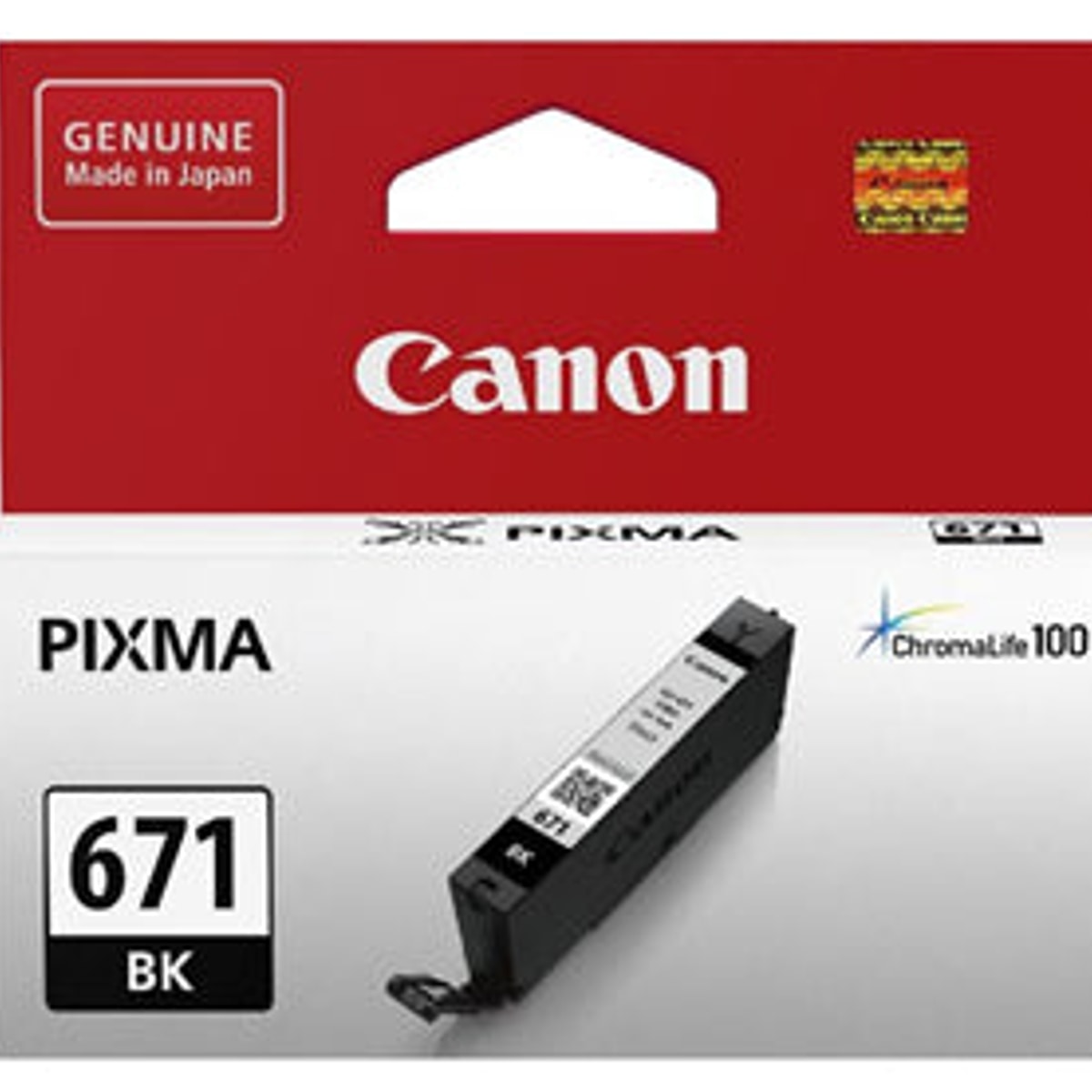 INK CART OEM CANON CLI671BK BLACK INK CARTRIDGE