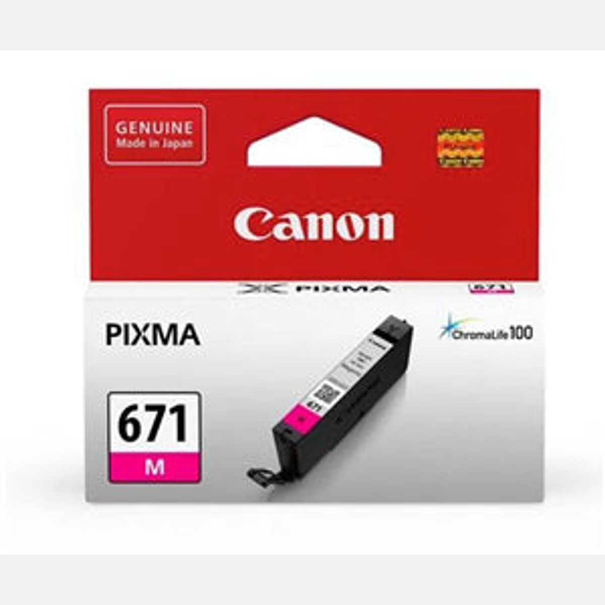 INK CART OEM CANON CLI671M MAGENTA INK CARTRIDGE