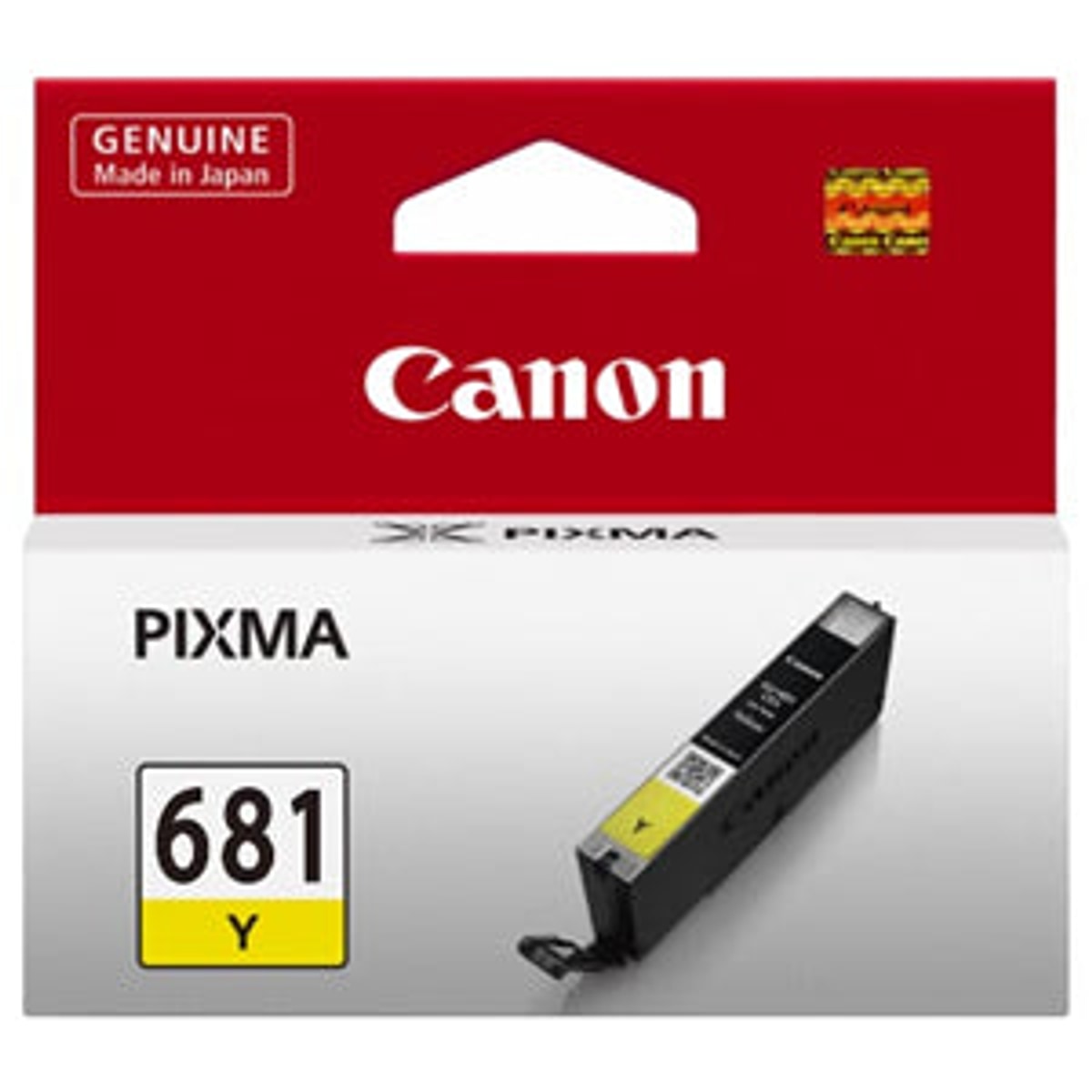 INK CART OEM CANON CLI681Y YELLOW STANDARD YIELD INK CARTRIDGE