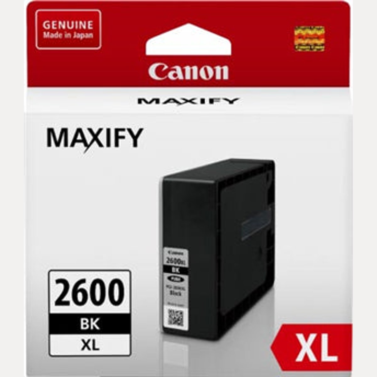 INK CART OEM CANON PGI2600XLBK BLACK HIGH YIELD INK CARTRIDGE