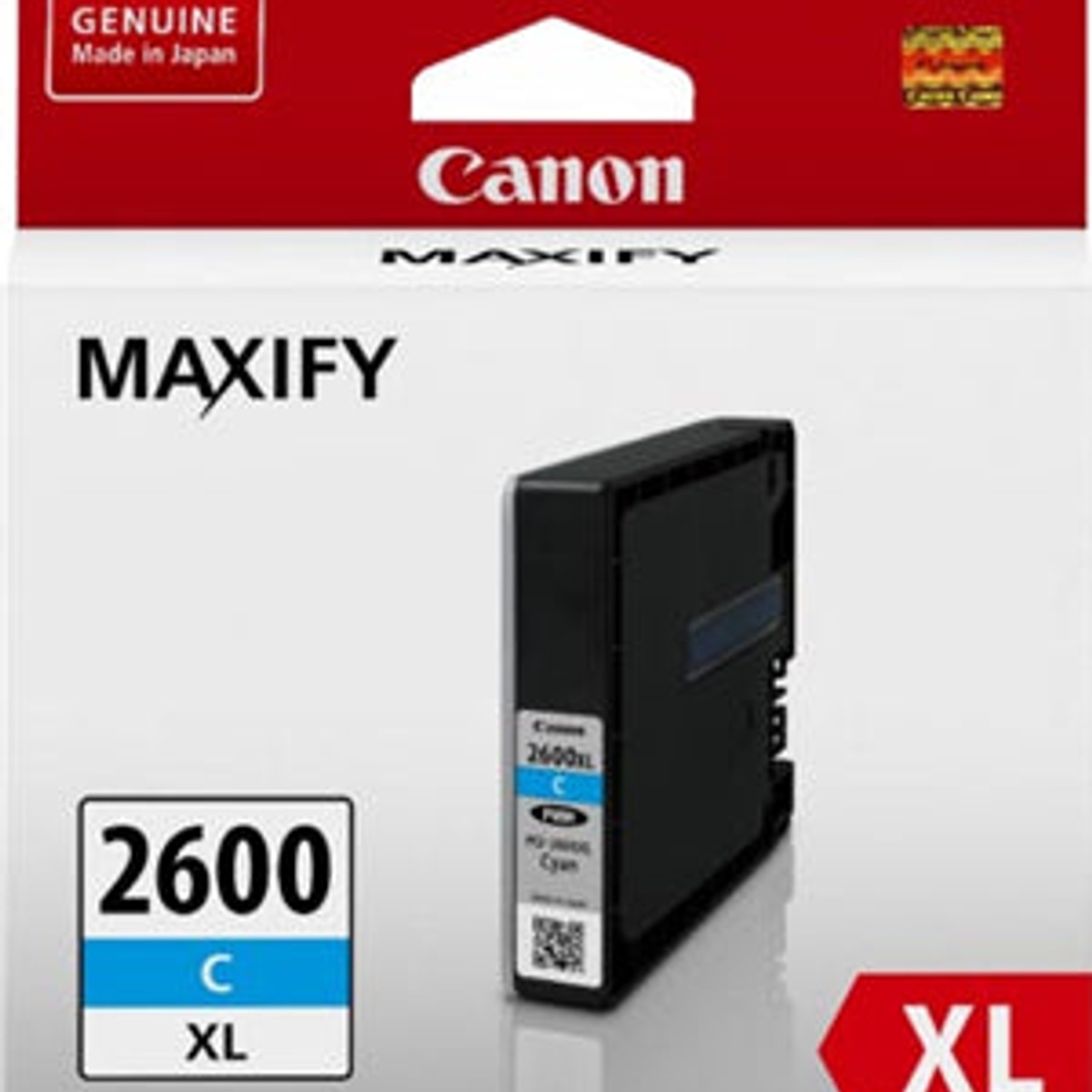 INK CART OEM CANON PGI2600XLC CYAN HIGH YIELD INK CARTRIDGE