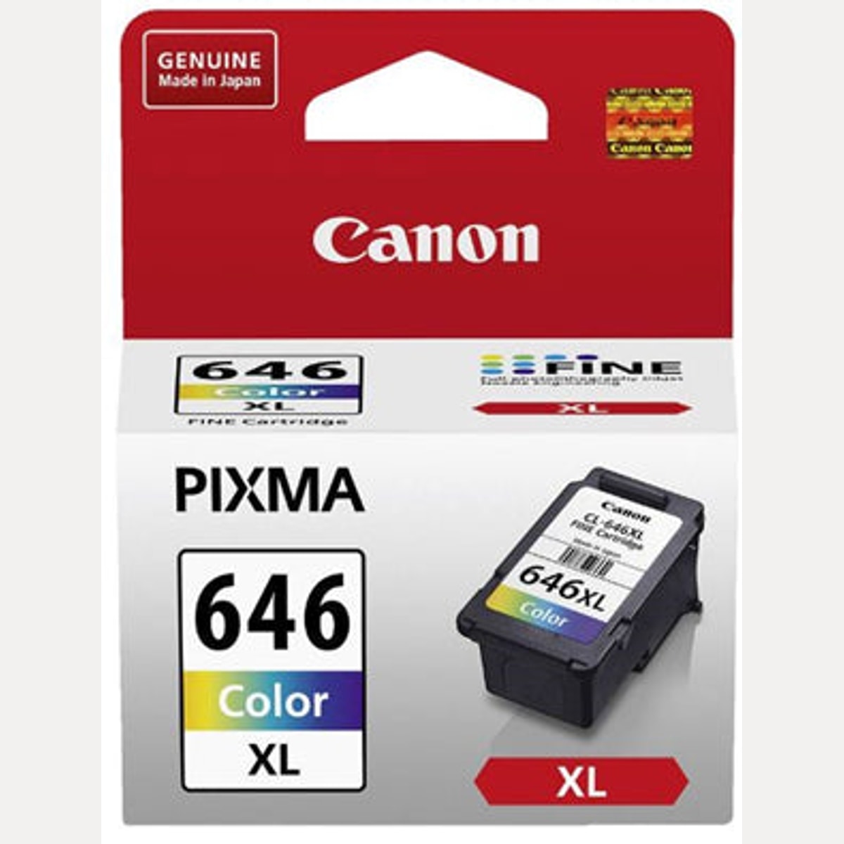 INK CART OEM CANON XL CL646 COLR HGH YLD