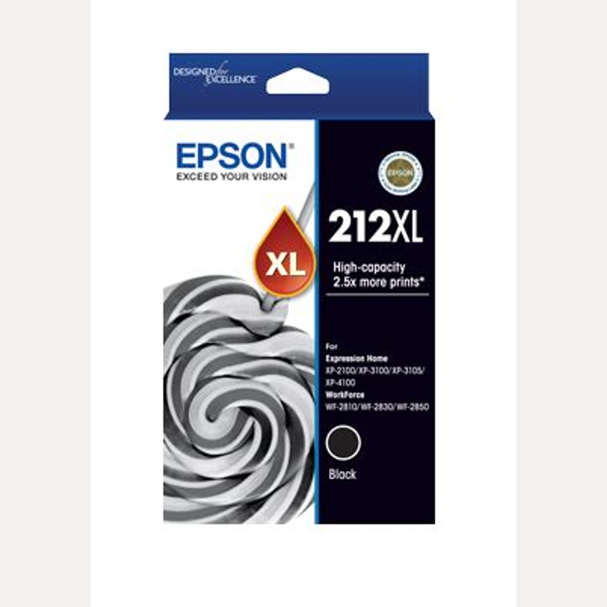 INK CART OEM EPSON 212XL BLACK HIGH YIELD INK CARTRIDGE