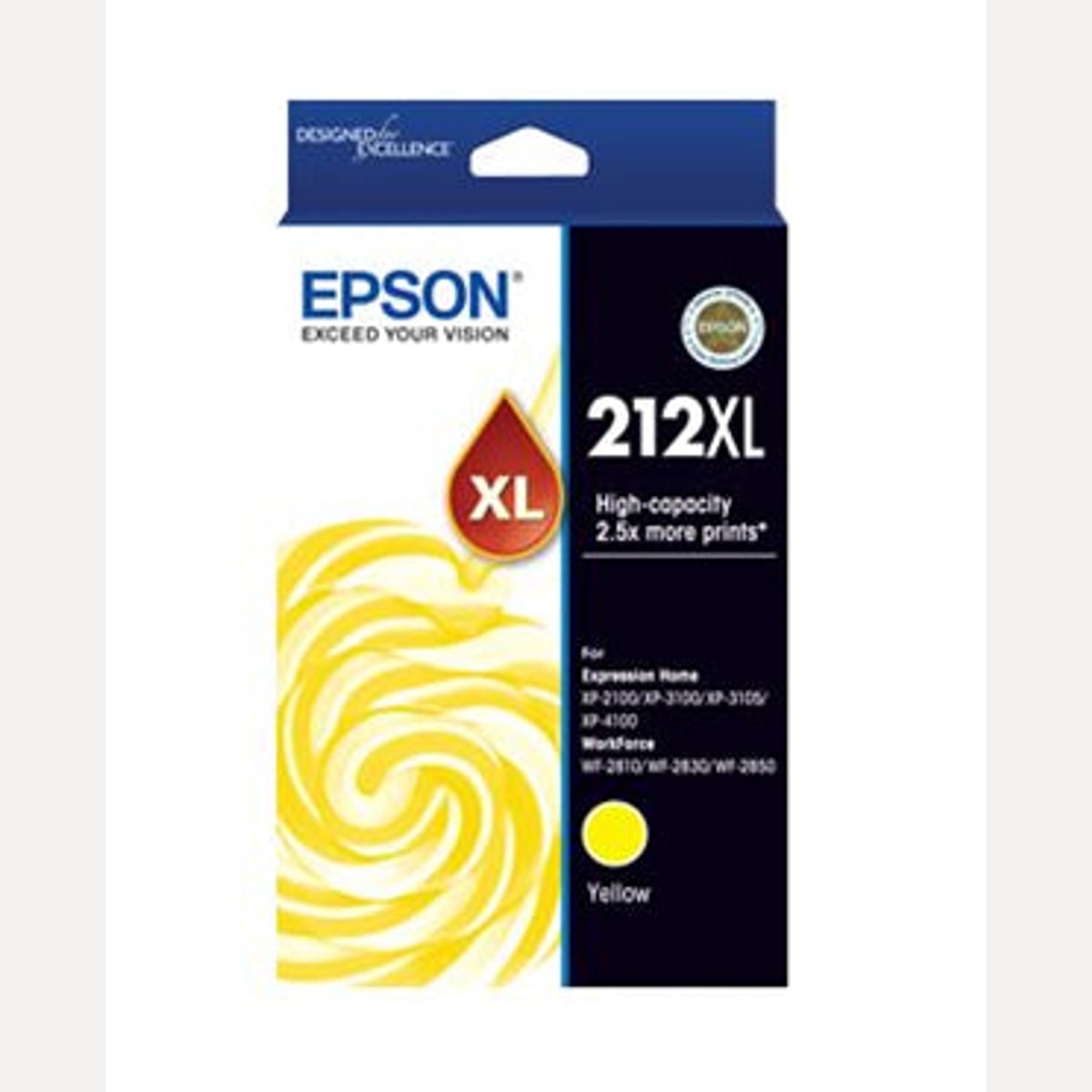INK CART OEM EPSON 212XL YELLOW HIGH YIELD INK CARTRIDGE