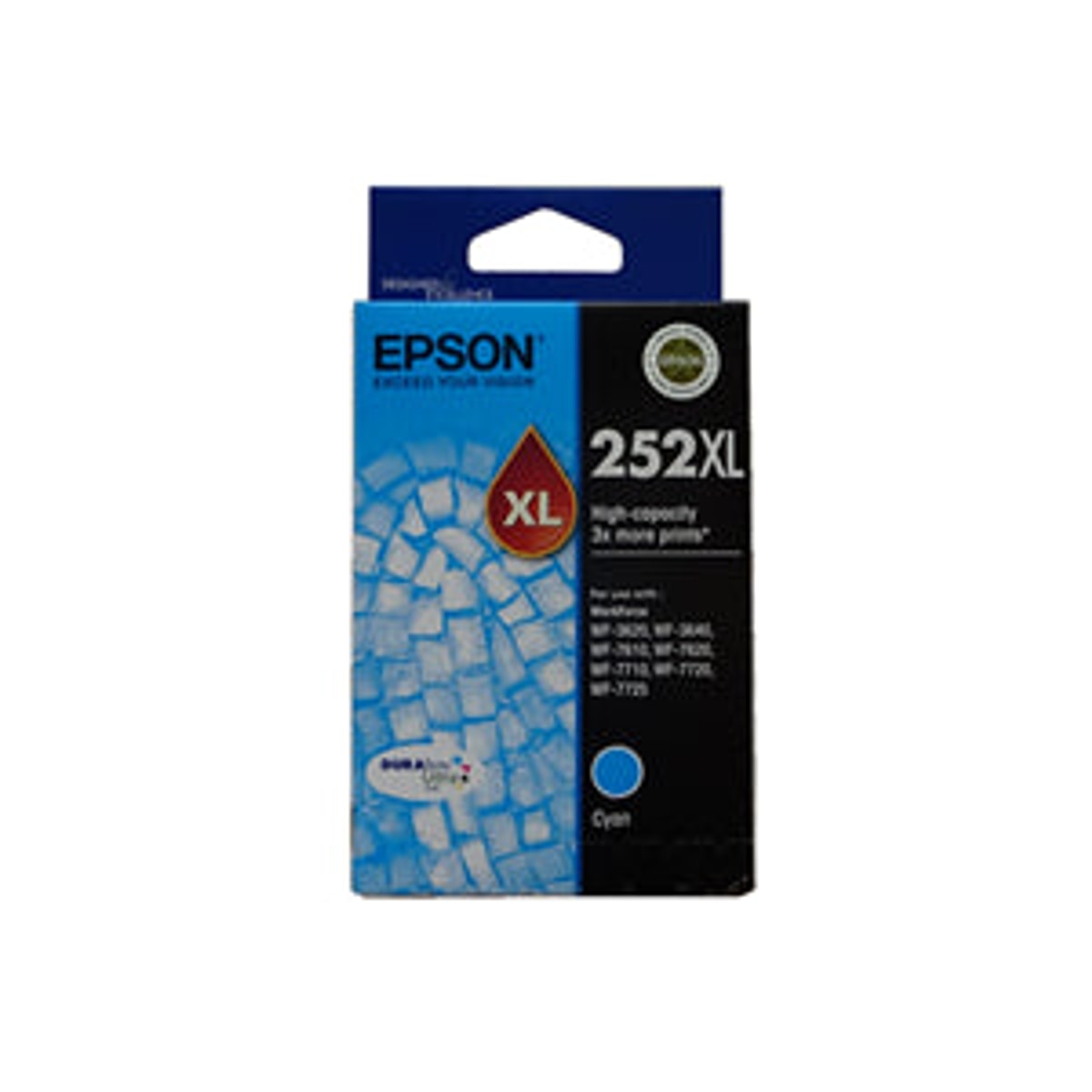INK CART OEM EPSON 252XL CYAN HIGH YIELD INK CARTRIDGE