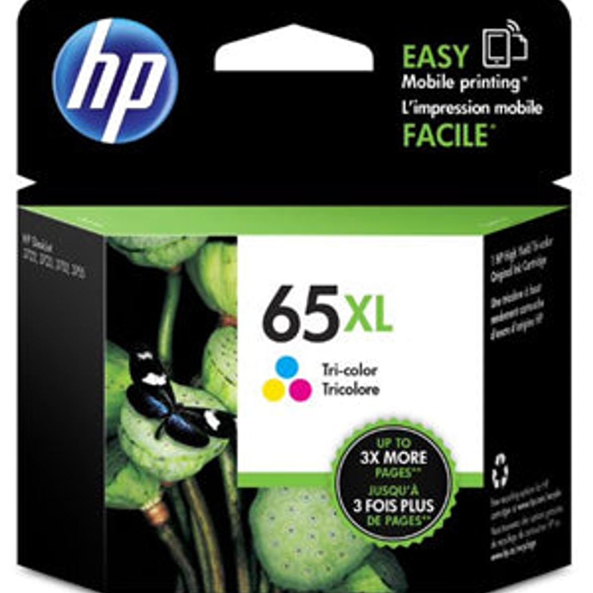 INK CART OEM HP 65XL TRI COLOUR N9K03AA