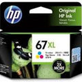 INK CART OEM HP 67XL TRI COLOUR