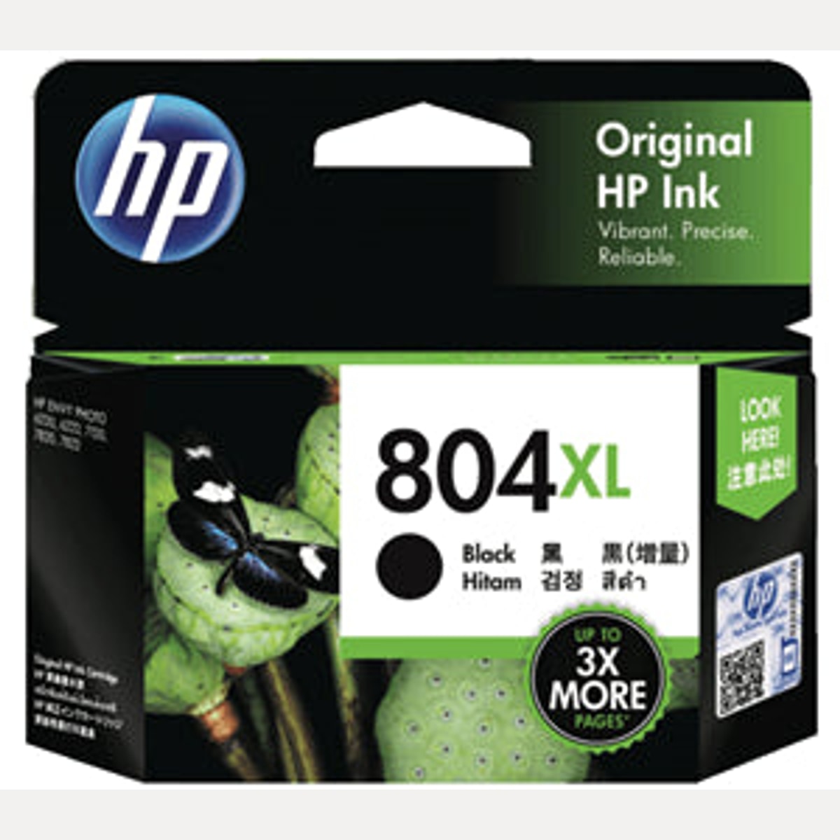 INK CART OEM HP 804XL BLACK T6N12AA