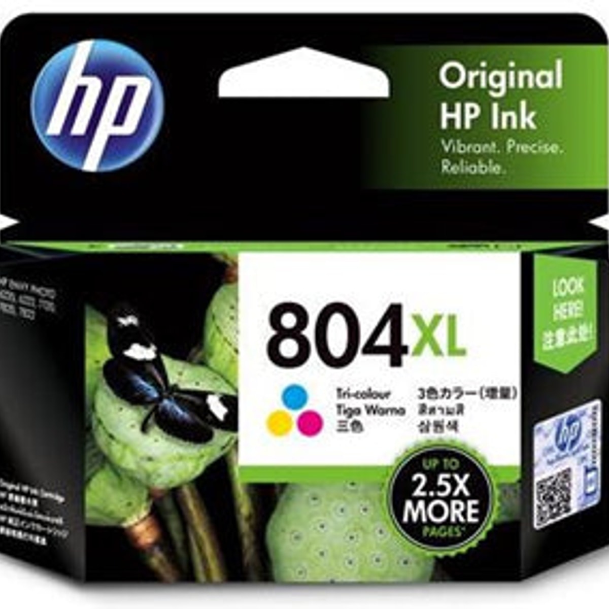 INK CART OEM HP 804XL TRI-COLOUR HIGH YIELD INK CARTRIDGE