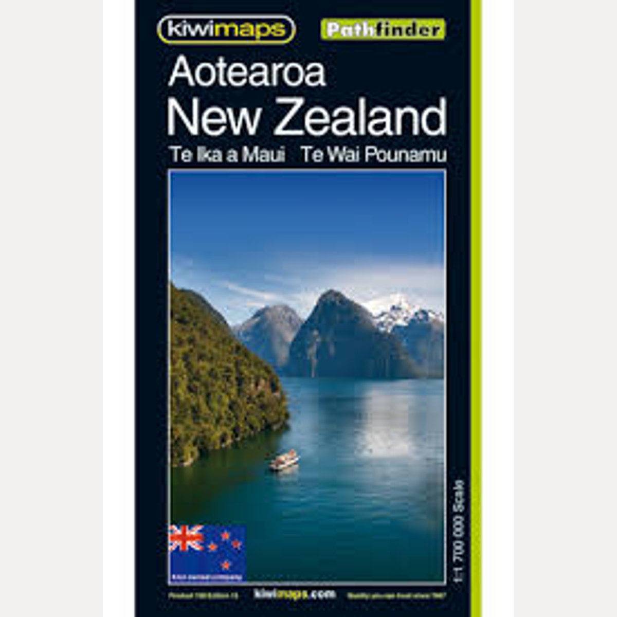 Kiwimaps Pathfinder New Zealand Map 108