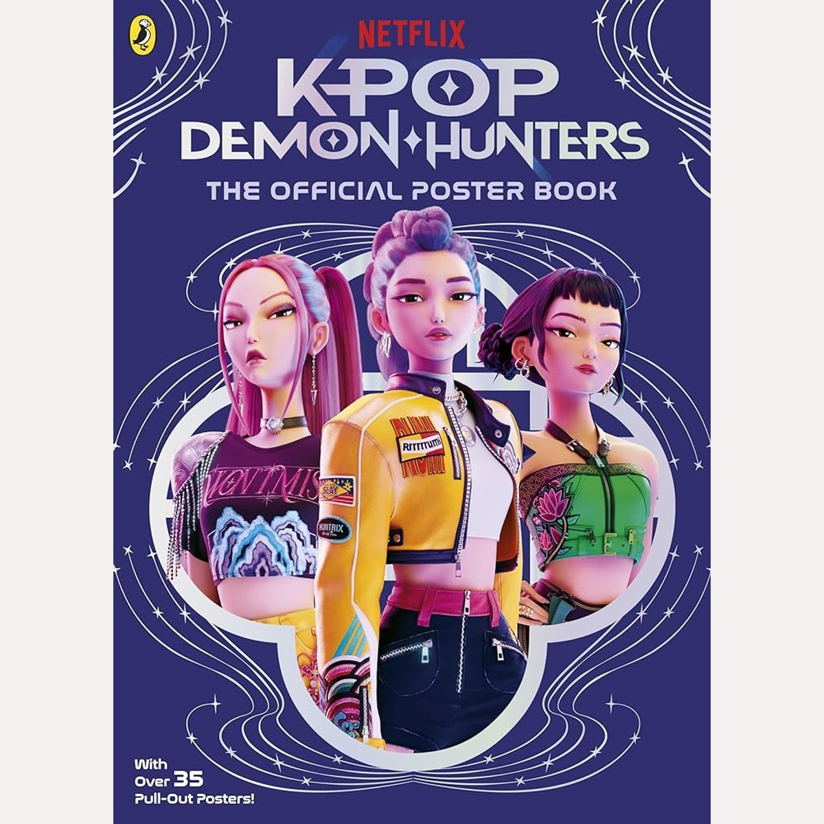 KPop Demon Hunters: The Official Poster Book cover image