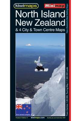 Kiwi Maps Minimap North Island NZ