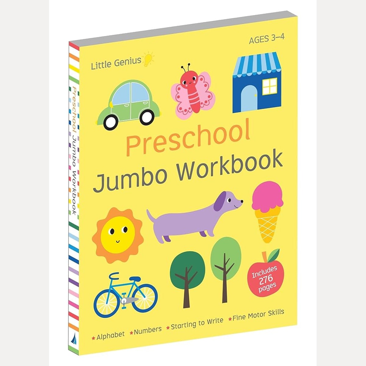 Little Genius Vol. 2 Jumbo Workbook: Preschool cover image