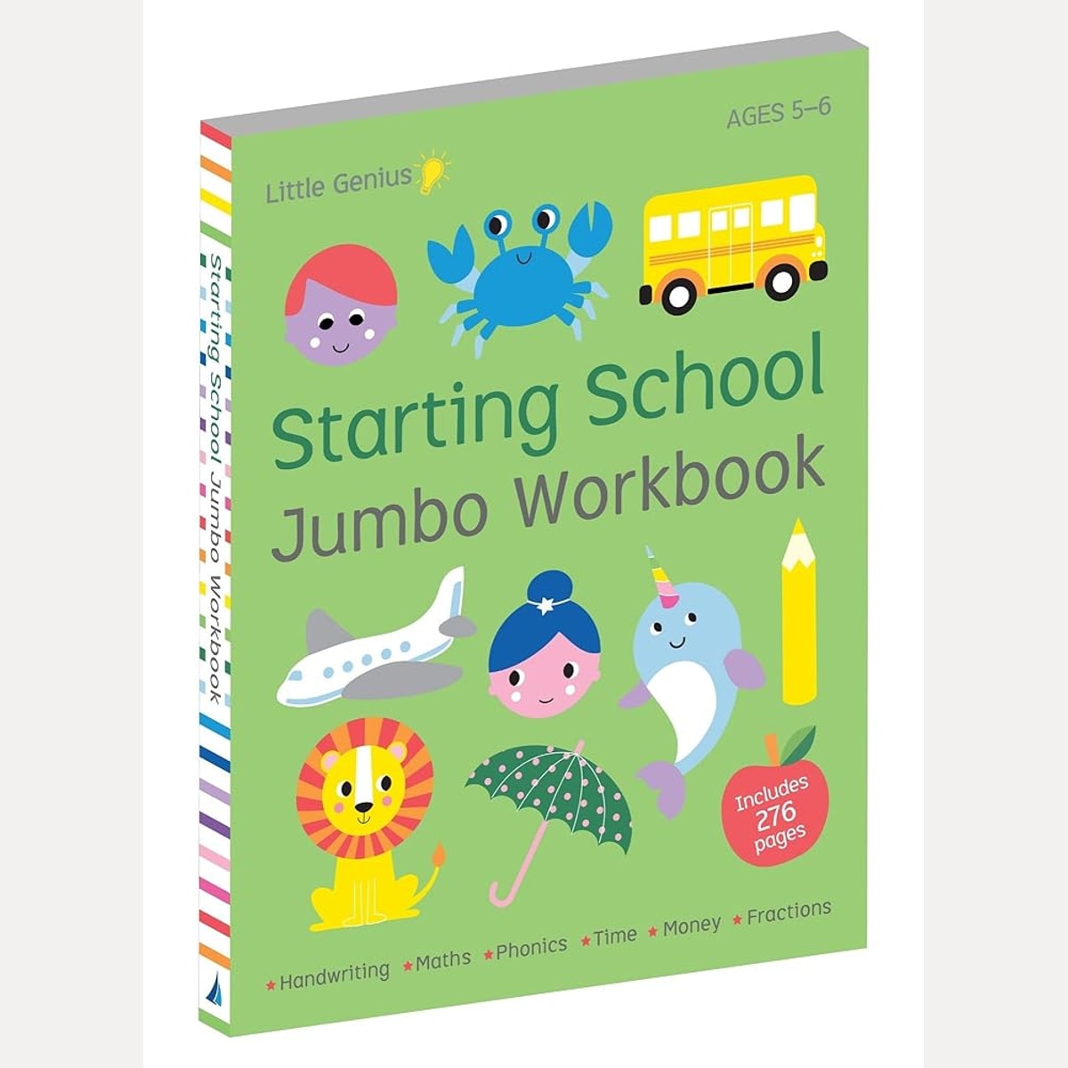 Little Genius Vol. 2 Jumbo Workbook: Starting School cover image