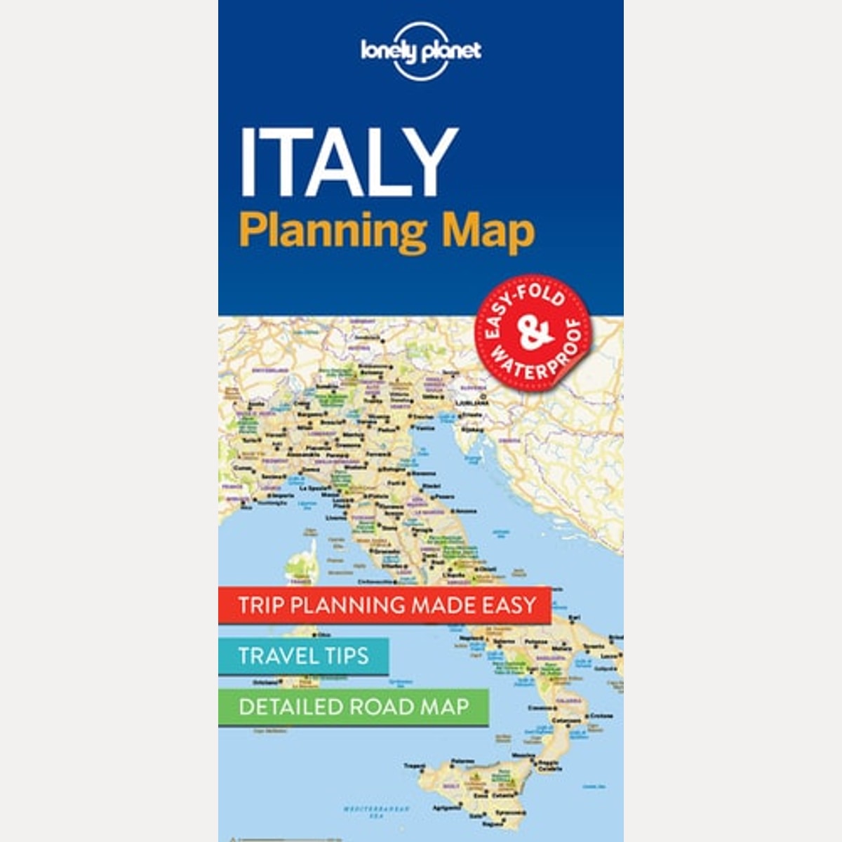 Lonely Planet Italy Planning Map, Lonely Planet,Lonely Planet Publications