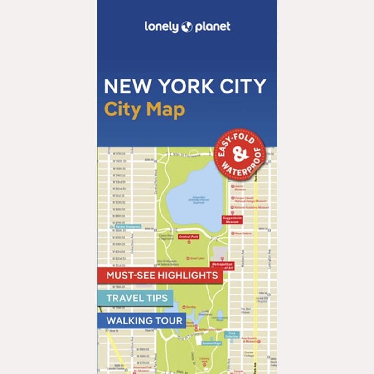 Lonely Planet New York City Map 2, Lonely Planet