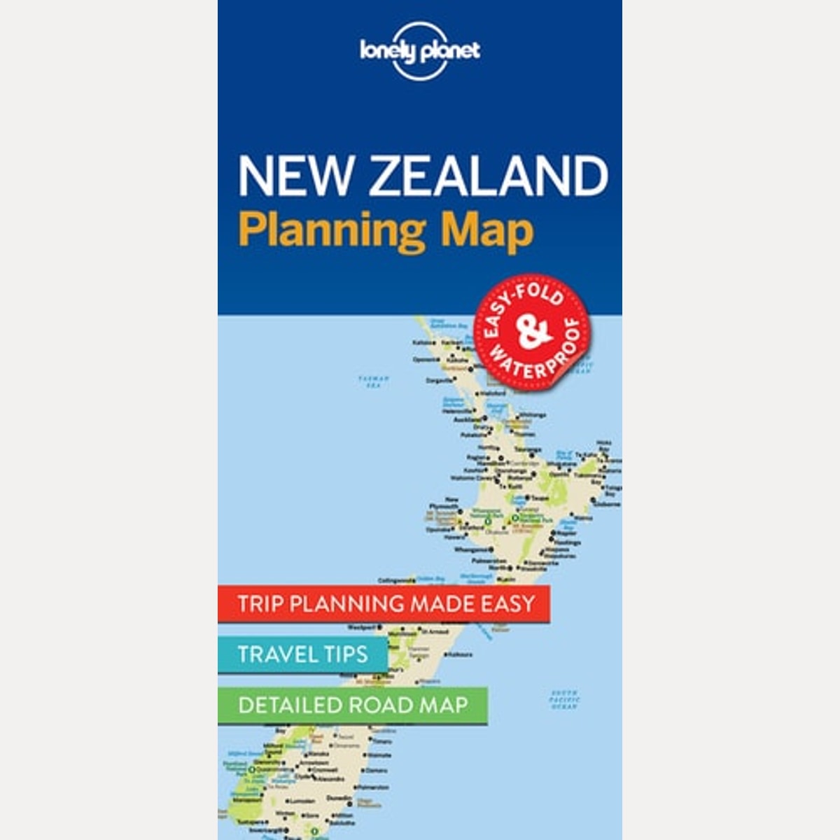 Lonely Planet New Zealand Planning Map, LONELY PLANET,Lonely Planet Publications