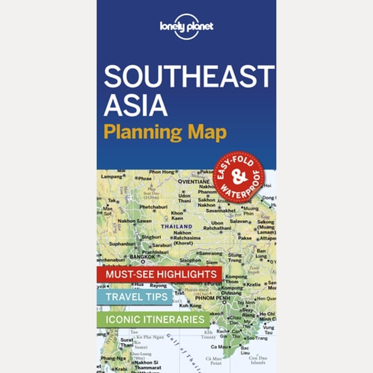 Lonely Planet Southeast Asia Planning Map, LONELY PLANET