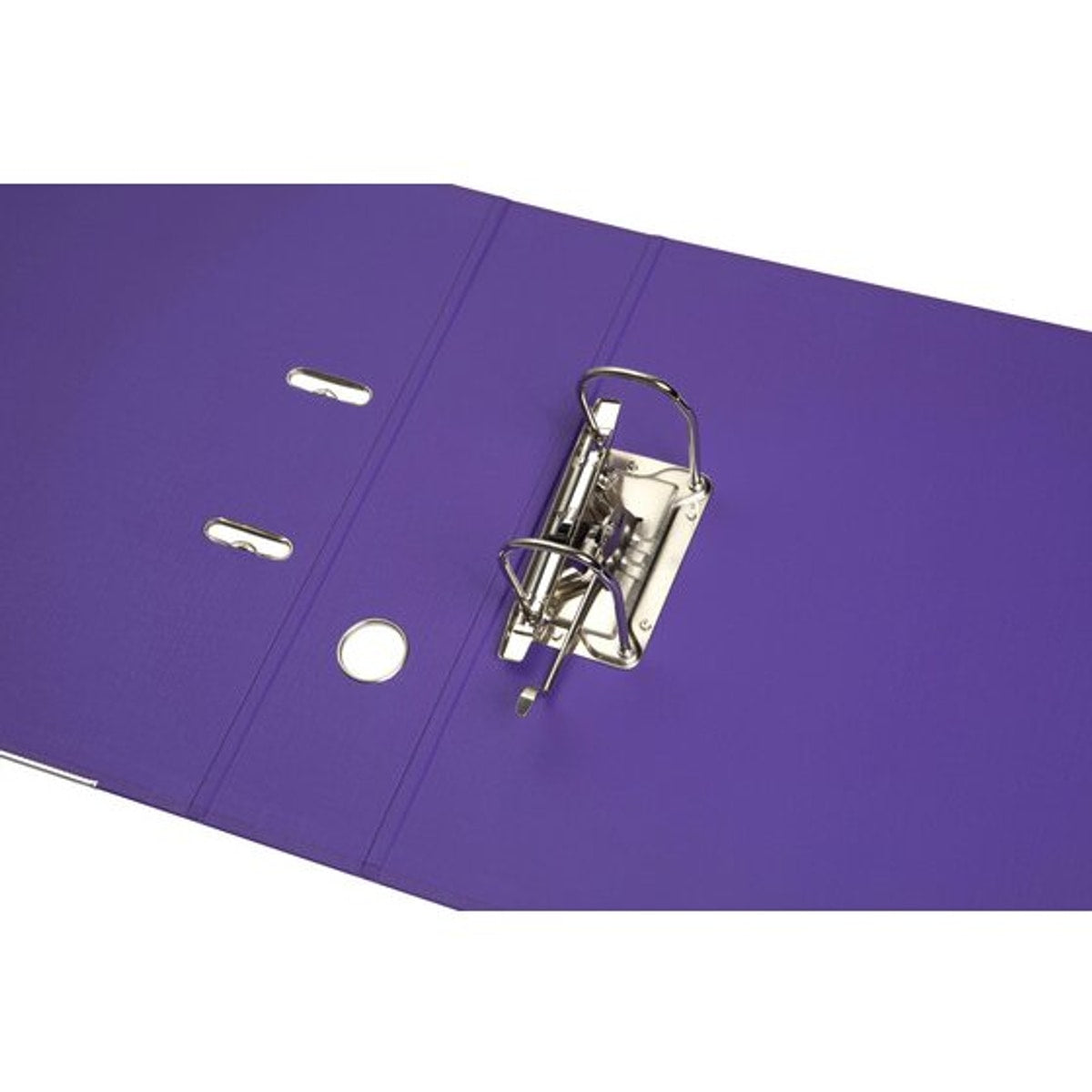 Marbig Lever Arch File A4 Purple 75mm Capacity