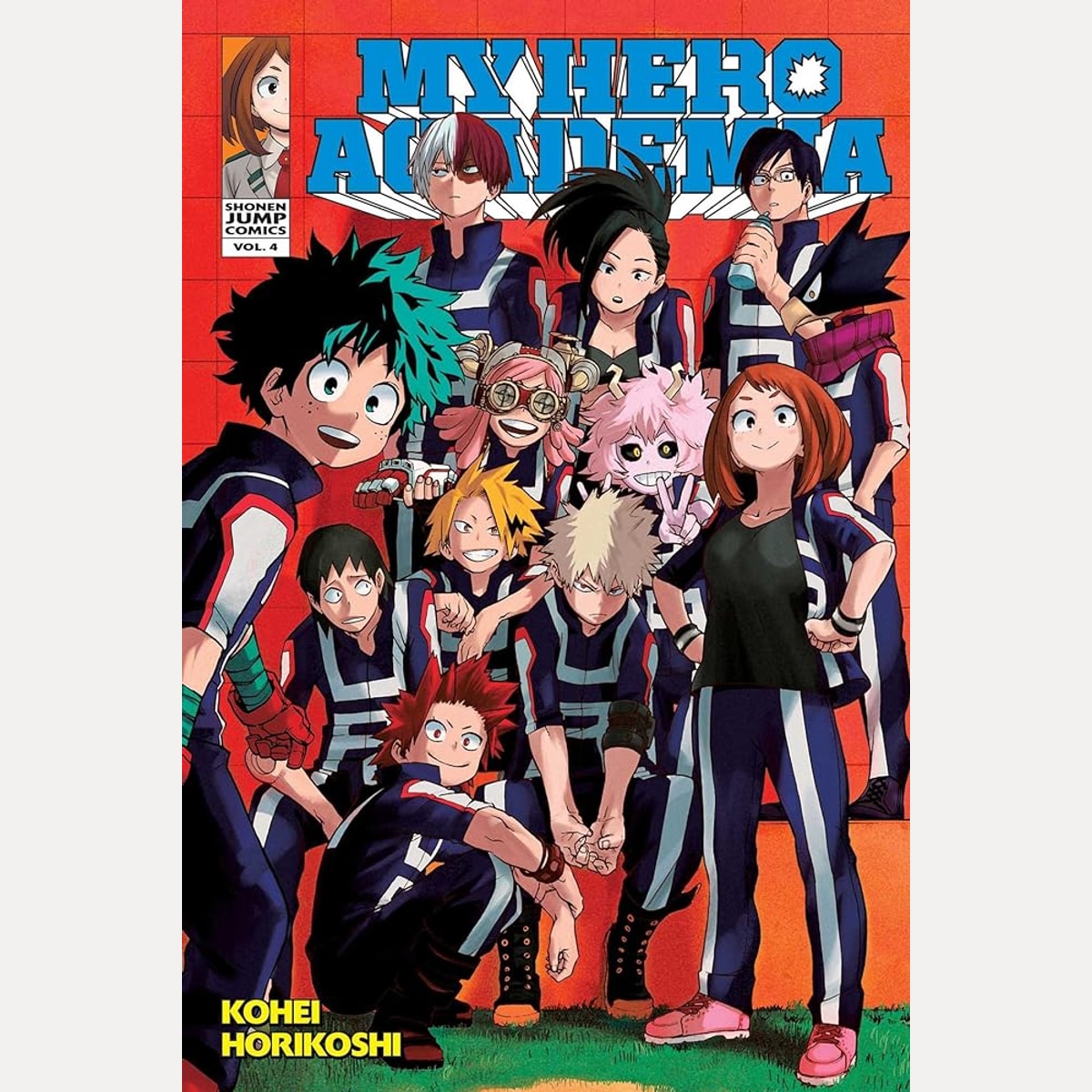My Hero Academia, Vol. 4 (4) cover image