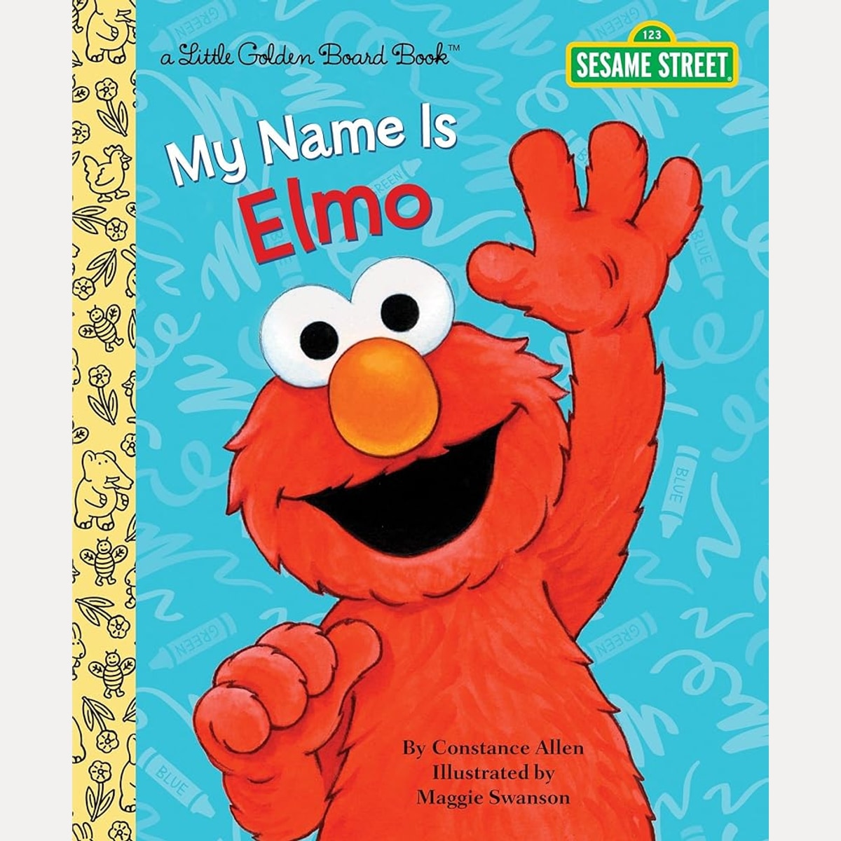 My Name Is Elmo (Sesame Street) (Little Golden Book) cover image