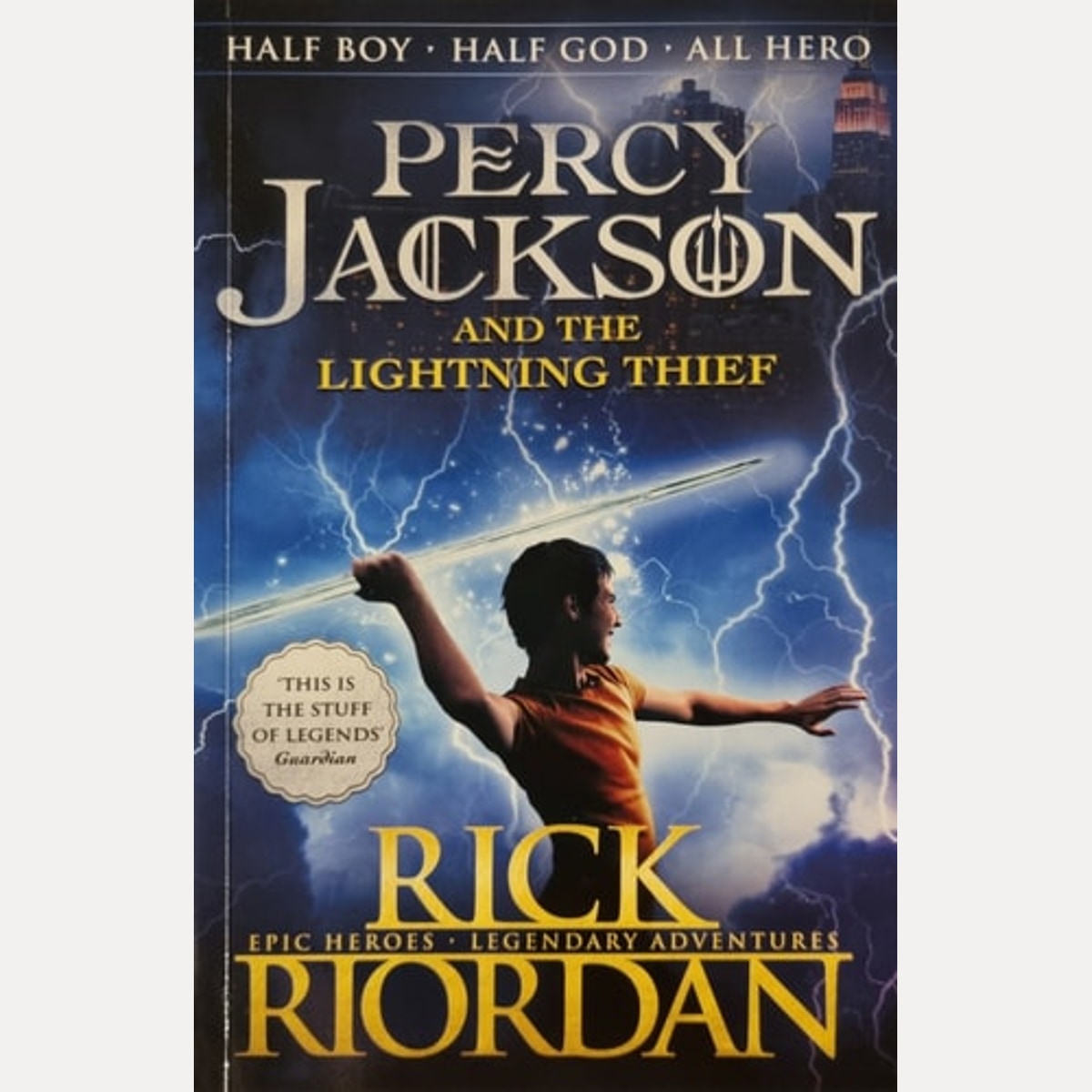 Percy Jackson and the Lightning Thief, Rick Riordan