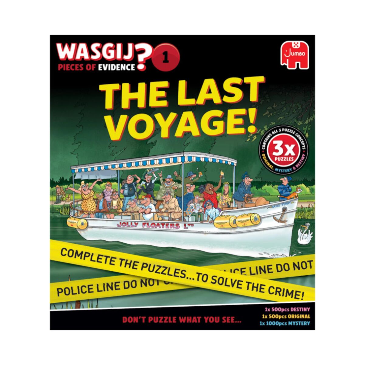 Wasgij Pieces of Evidence 1 The Last Voyage Jigsaw Puzzle