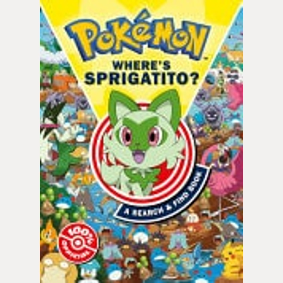 Pokémon Where's Sprigatito A Search and Find Book, Pokemon,Pokã(c)Mon