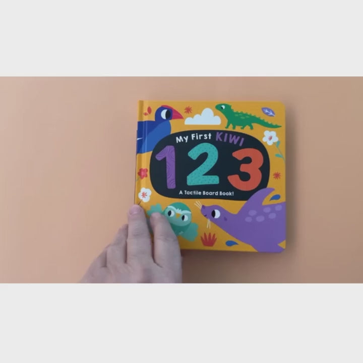 My First Kiwi 123 Tactile Board Book