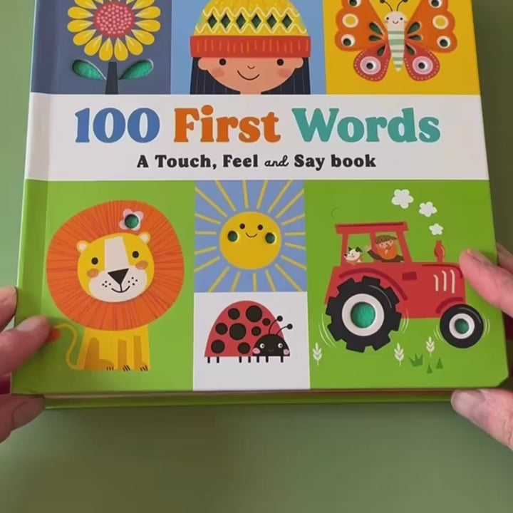 100 First Words Board Book