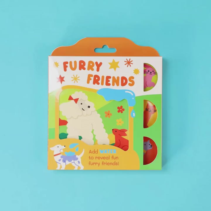 Furry Friends Colour Changing Bath Book