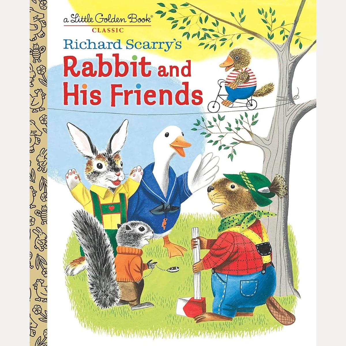 Richard Scarry's Rabbit and His Friends (Little Golden Book) cover image