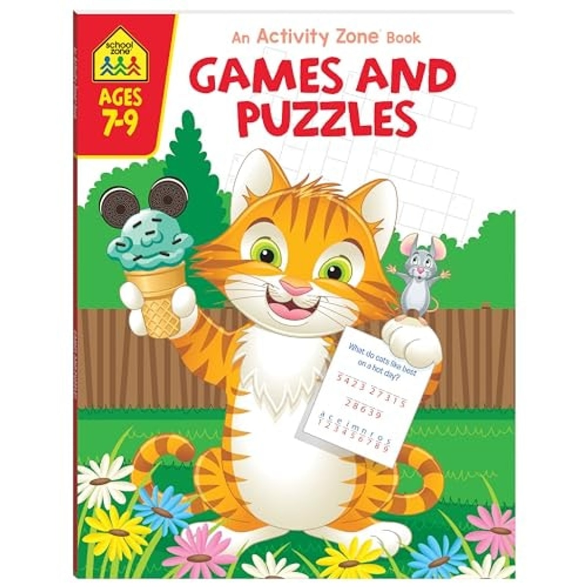School Zone Activity Zone Games and Puzzles by Hinkler Pty Ltd