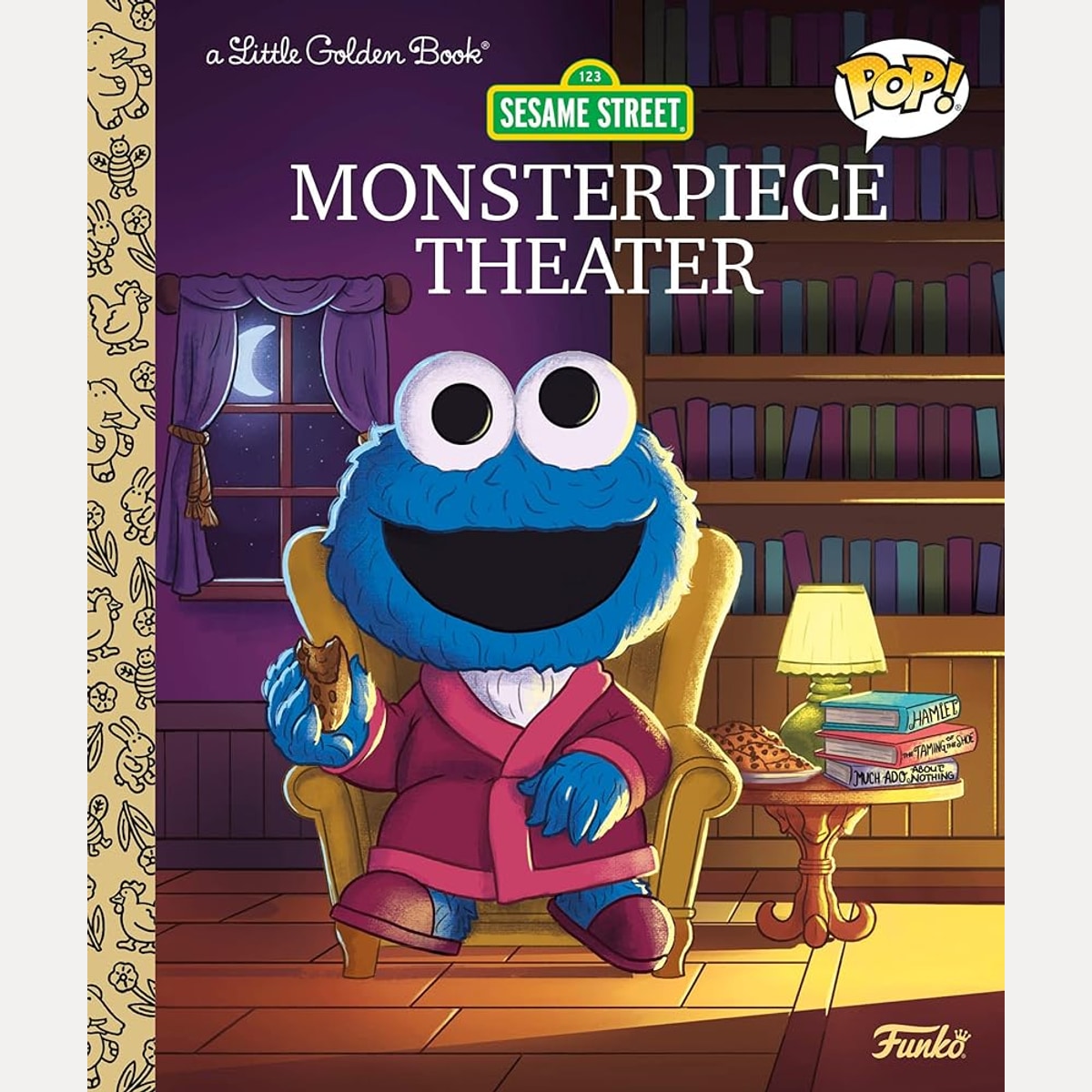 Sesame Street: Monsterpiece Theater (Funko Pop!) (Little Golden Book) cover image