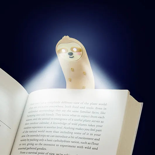 Sloth Reading Light and Bookmark