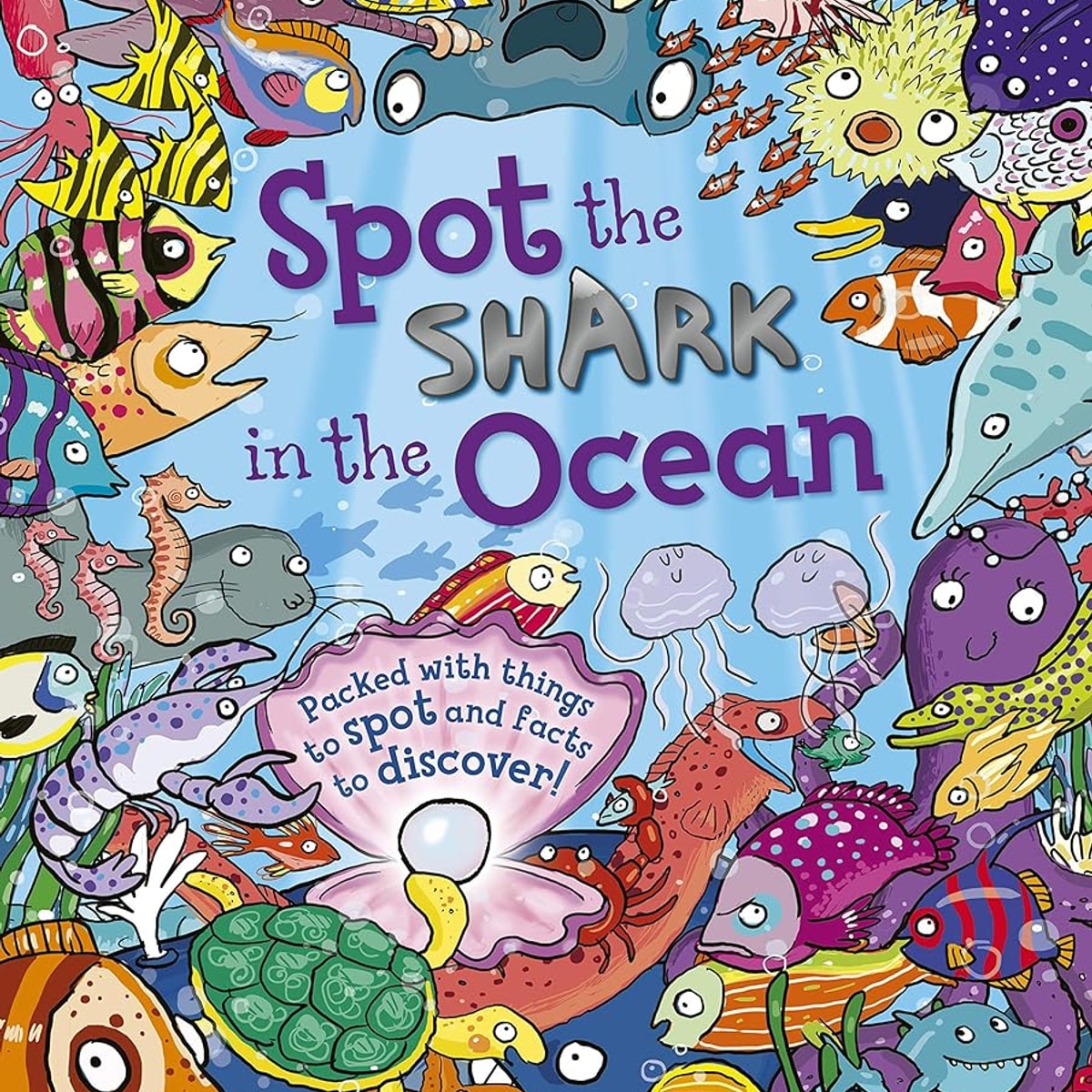 Spot the Shark in the Ocean cover image