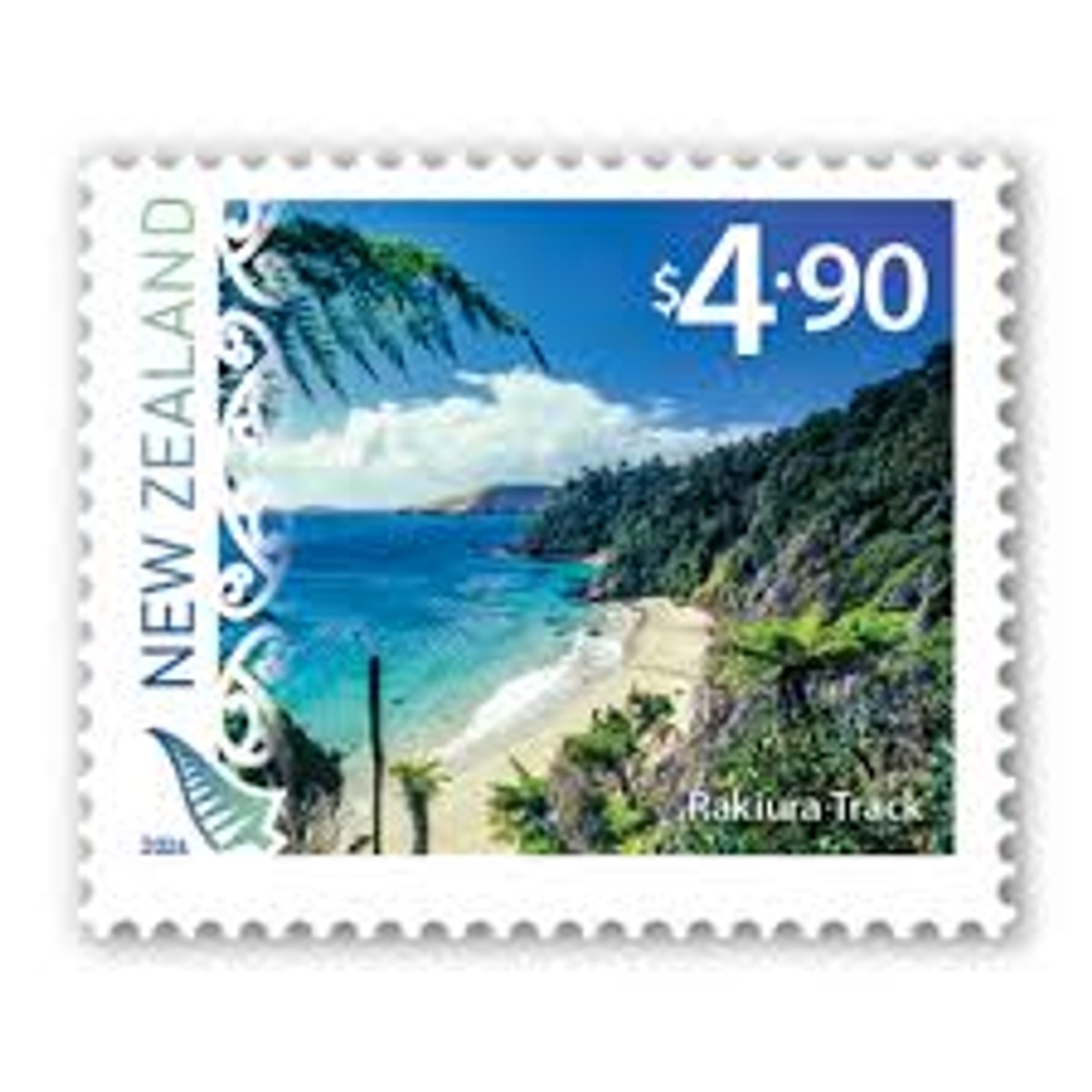 STAMP NZPOST $4.90 SINGLE
