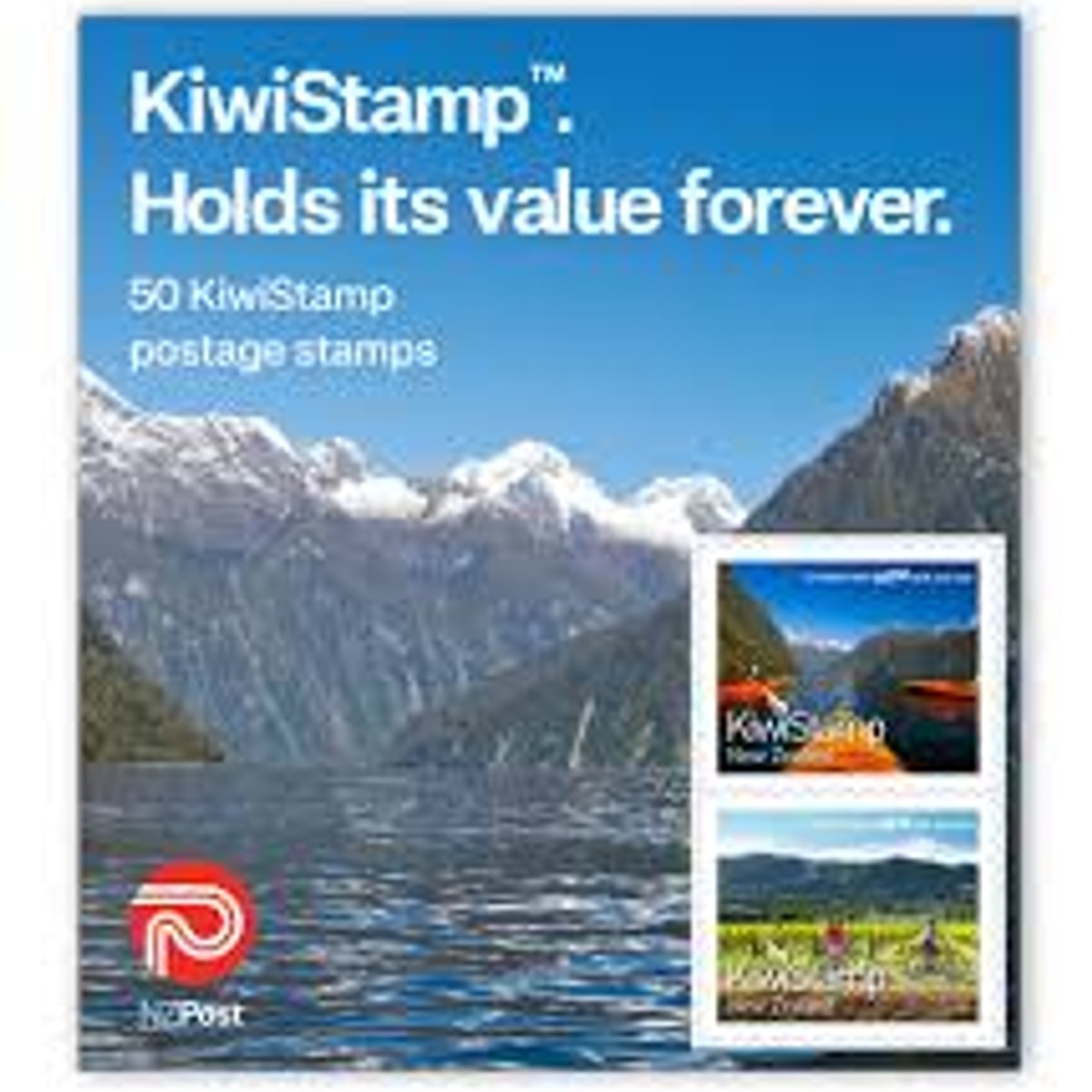 STAMP NZPOST KIWISTAMP BOOKLET 50