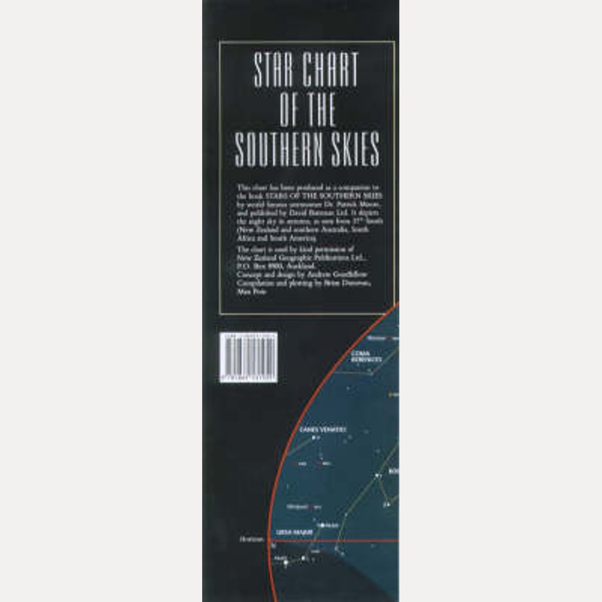 Star Chart of the Southern Skies, Moore,Andrew Goodfellow