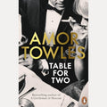 Table for Two, Amor Towles