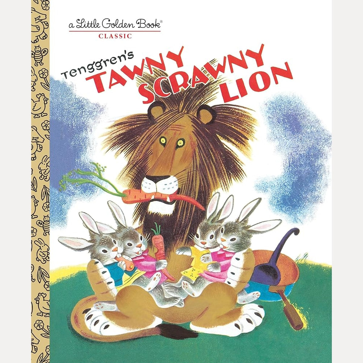 Tawny Scrawny Lion (Little Golden Book) cover image