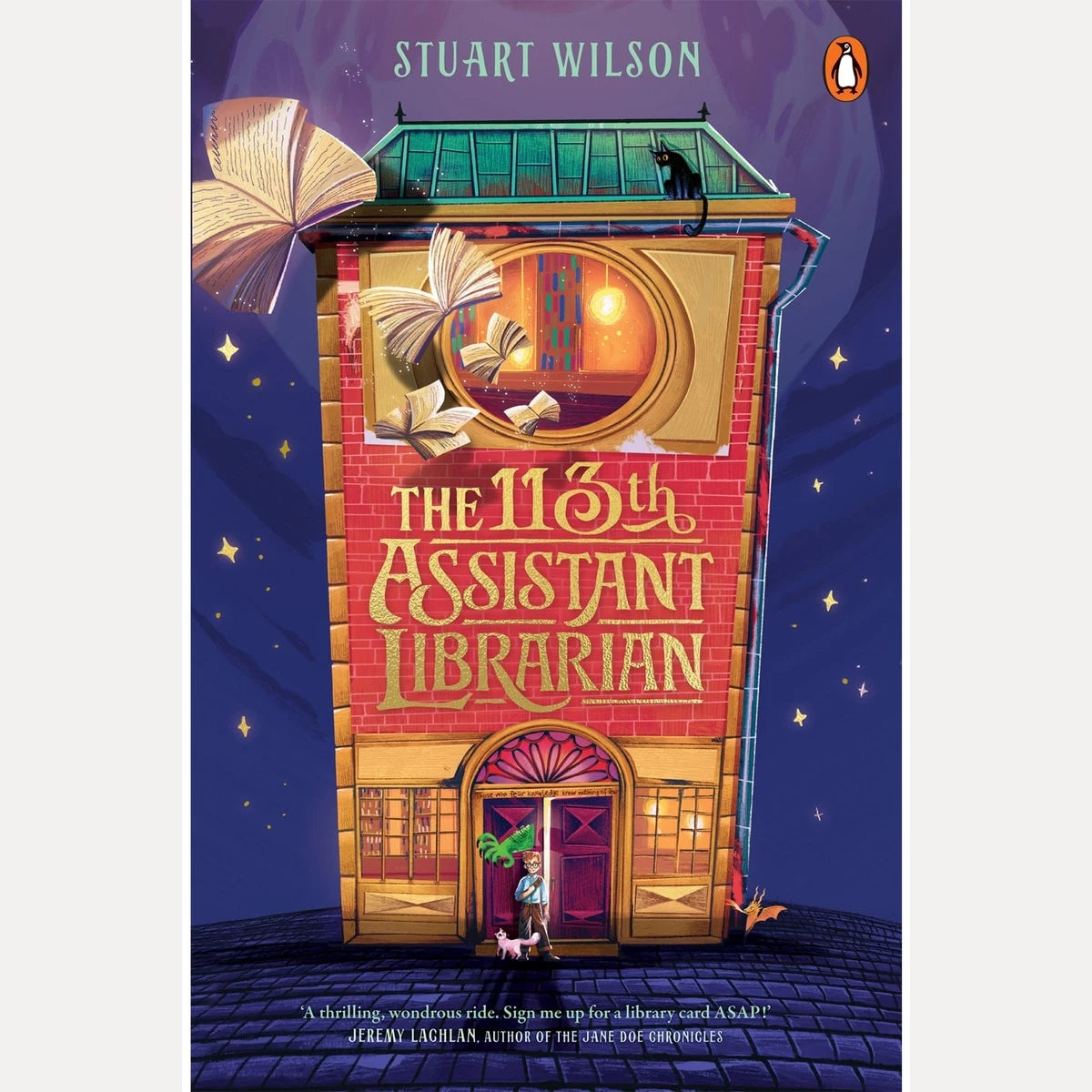 The 113th Assistant Librarian, Stuart Wilson
