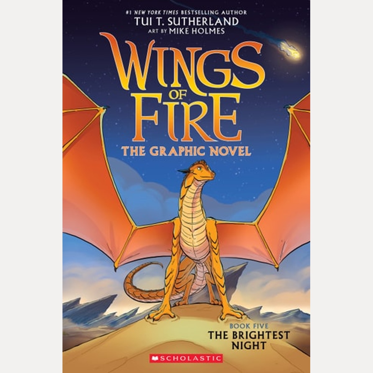 The Brightest Night: (Wings of Fire #5) Graphic Novel