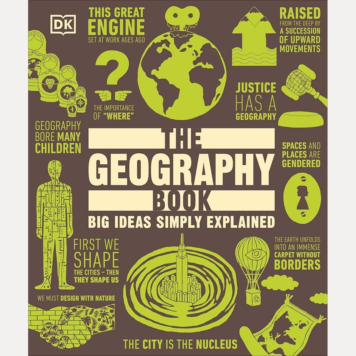 The Geography Book: Big Ideas Simply Explained cover image