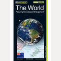 The World with New Zealand Enlargement Pathfinder Map 142
