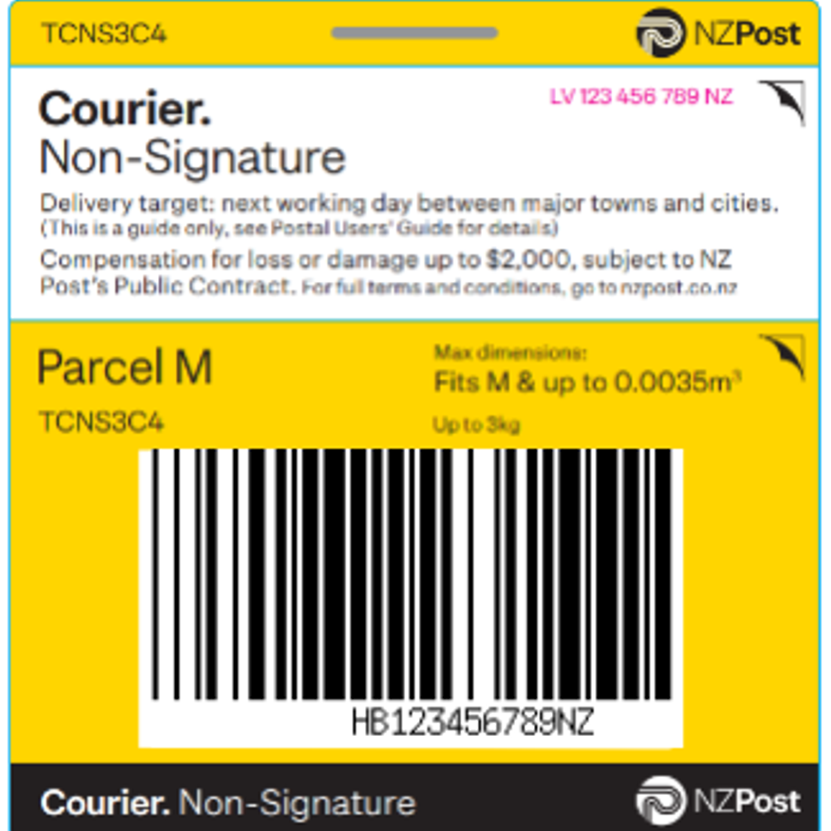 TICKET 3KG COURIER C4 M TCNS3C4
