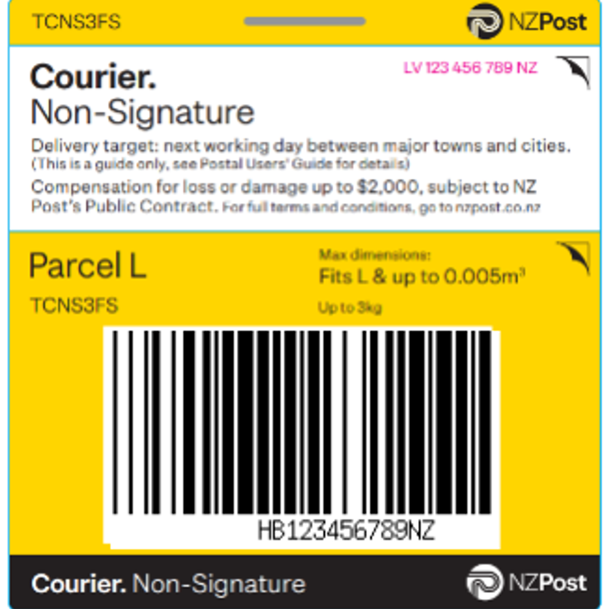 TICKET 3KG COURIER FS L TCNS3FS