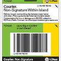 TKT 5KG PCL COURIER NONSIG WI/ISL
