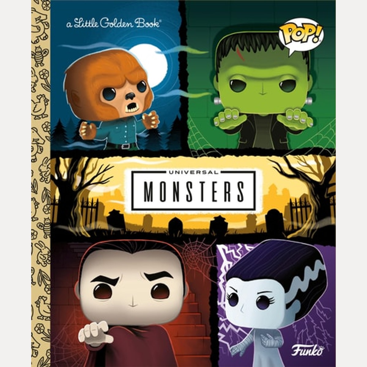 Universal Monsters Little Golden Book (Funko Pop!), M. D. Brundlefly