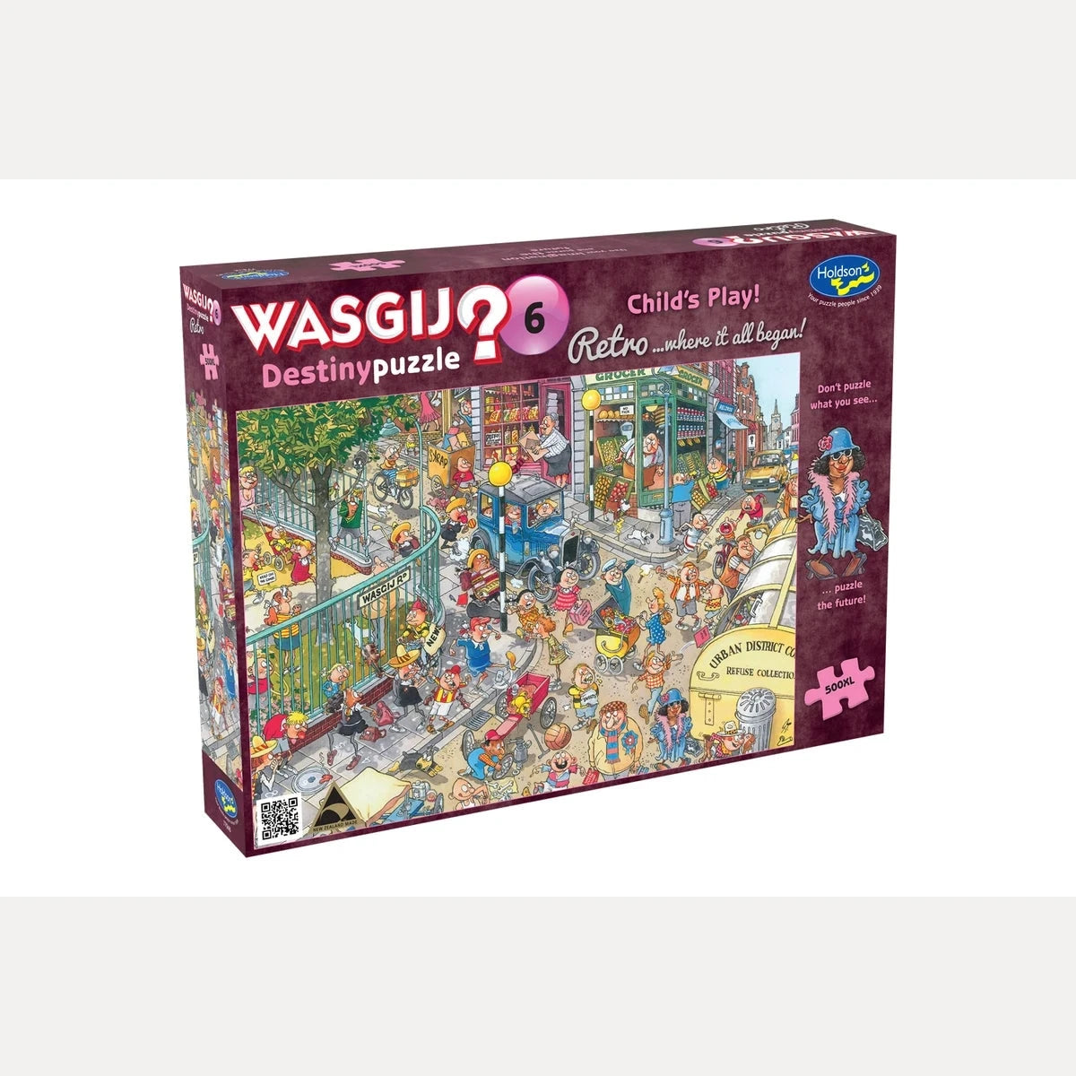 Wasgij Destiny #6: Child's Play Puzzle (500pc XL Jigsaw)